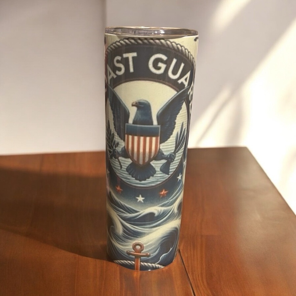 Coast Guard Themed Tumbler